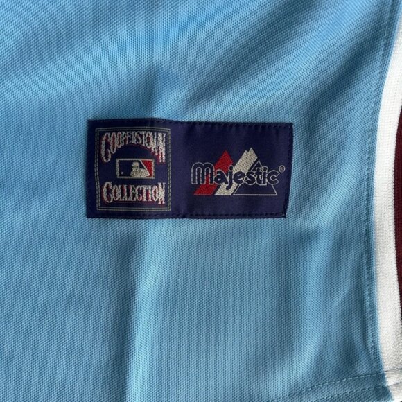 Majestic Authentic Philadelphia Phillies Chase Utley Cooperstown Jersey Men’s XL - Picture 3 of 5